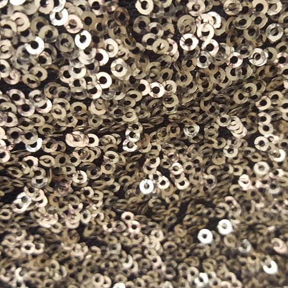 Chelsea + Violet Gold Sequin Body Con Dress - Picture 3 of 5